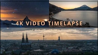 4K Timelapse video around the world with relax song