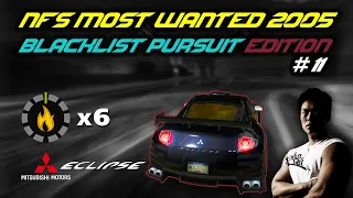 NFS MW 2005 - Blacklist #11 Extreme Pursuit - Mitsubishi Eclipse [4k60FPS]