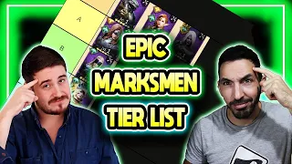 EPIC MARKSMEN - Official Tier List - Full Reviews ft. @CBWOR ⁂ Watcher of Realms