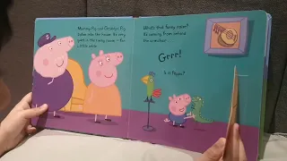 PEPPA Pig reading Where's peppa? a peppa pig lift the flap book