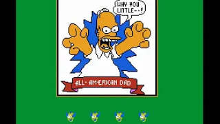 NES Longplay [804] The Simpsons: Bart vs. the World