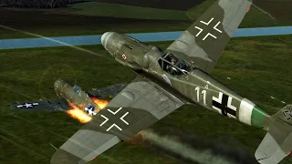 Bf 109 G-14 Solo flight on Combat Box. IL-2: Great Battles in 4k.