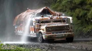 The Most Dangerous Roads In The World That Any Driver Dare Not To Drive, Bus& Truck Operator Skills