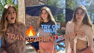 Transparent Shirts! - Try-On Haul