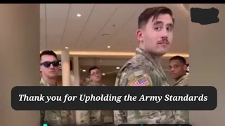 Man heckles US soldiers in Polish mall (U.S Army)