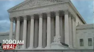 Outside The Supreme Court For Snyder v. Phelps