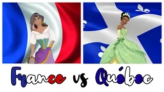 Chansons Disney : France vs Québec