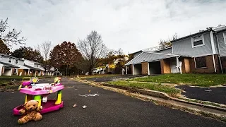 OVER 200 HOMES EVACUATED - Exploring ABANDONED Pennsylvania Neighborhood