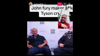 John fury and Mike Tyson talking