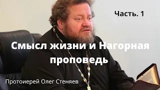 Смысл жизни и Нагорная проповедь - Протоиерей Олег Стеняев - Часть.1