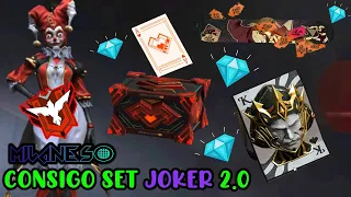 CONSEGUÍ EL SET COMPLETO JOKER 2.0 Y SALE ÉPICO - CLASIFICATORIA EN HEROICO FREE FIRE