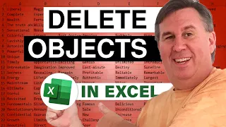 Excel - Select or Delete Multiple Images or Objects in a Spreadsheet - Episode 363