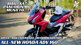 Honda ADV 160 Full Review - Sulit ba ang ₱160+k?