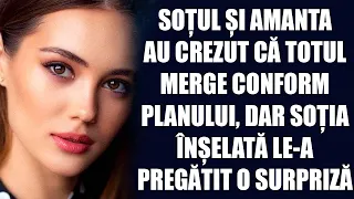 Soțul și amanta au crezut că totul merge conform planului, dar soția înșelată a pregătit o surpriză