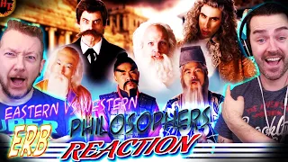 ERB REACTION! Eastern Philosophers vs Western Philosophers - Epic Rap Battles of History