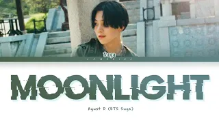 AGUST D (SUGA) - MOONLIGHT [Color Coded Lyrics/han/rom/eng]