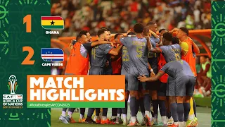 HIGHLIGHTS | Ghana 🆚 Cape Verde #TotalEnergiesAFCON2023 - MD1 Group B