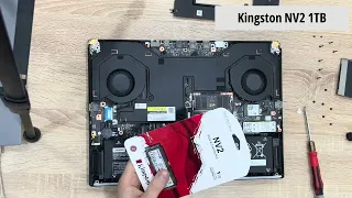 LENOVO LEGION PRO 7 16IRX8H (i9-13900HX / RTX4080) RAM & SSD UPGRADE