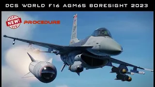 DCS World NEW BORESIGHT PROCEDURE FOR F16 AGM65D