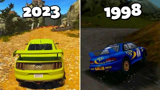 Evolution of Colin McRae Rally [1998 - 2023]