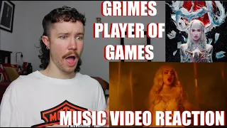 GRIMES - PLAYER OF GAMES MUSIC VIDEO REACTION