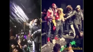 Tekashi 69 Gets Buckets Thrown at him by Minnesota goons after he says he ran them off the block.