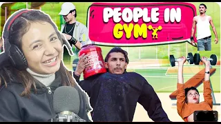 Reacting to People in gym by @Ganesh_GD