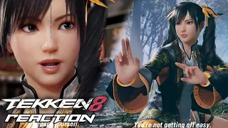 Ling Xiaoyu Reveal Trailer Reaction for Tekken 8! Xiaoyu & her Circles!