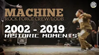 Machine (Rock Force Crew/LODB) 2002 - 2019 Historic Moments. // KoreanRoc.