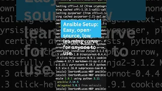 Ansible Setup #ansible  #setup #installation #software