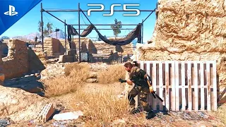 (PS5) METAL GEAR SOLID V STEALTH GAMEPLAY | Ultra High Realistic Graphics [4K HDR]