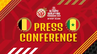 Belgium v Senegal - Press Conference | FIBA Women's Olympic Qualifying Tournament Belgium