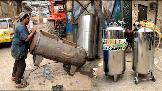 How They Made a High Quality Air Storage Compressor