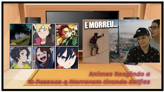 Animes reagindo a 10 Pessoas q morreram tirando selfie (Você Sabia - Part 1) // Gacha Club