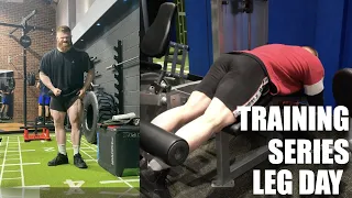 TRAINING SERIES | Leg day | LEG DAY DESTRUCTION & How to grow your legs