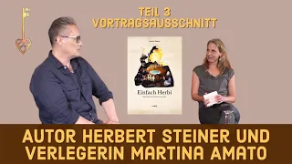 Abendvortrag in Langenthal Teil 3 mit Autor Herbert Steiner und Verlegerin Martina Amato