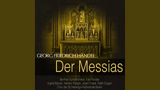 Der Messias, HWV 56, Pt. 1: No. 18, Sein Joch ist sanft