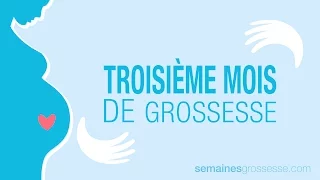 Troisième mois de grossesse - Mois 3 de grossesse - La grossesse mois par mois