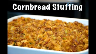 How To Make Cornbread Stuffing - Delicious Cornbread Sausage Stuffing/Dressing Recipe