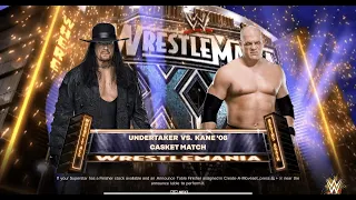 WWE 2K24 | Undertaker Vs Kane | Casket Match #wwe2k24 #undertaker #kane #wwe #wrestlemania #viral