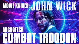 JOHN WICK’s Microtech Combat Troodon | Movie Knives