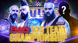 WWE WrestleMania 34 The Bar (c) vs Braun Strowman & Nicholas Full Match