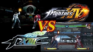 The King of Fighters XIV (beta) vs XIII Comparison