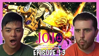 GIORNO'S BIG BRAIN MOMENT || JJBA Golden Wind Episode 13 REACTION!!