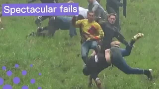 Gloucestershire Cheese Rolling - Worst Falls 2018