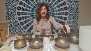 Egyensúly meditáció tibeti hangtálakkal (14. videó)