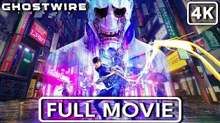 GHOSTWIRE TOKYO All Cutscenes (Full Game Movie) 4K ULTRA HD