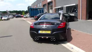 Peugeot RCZ sound  duplex exhaust uitlaat  sportuitlaat by MAXIPERFORMANCE NL