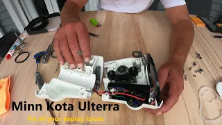 How to Minn Kota Ulterra trim unit deploy problems solved.