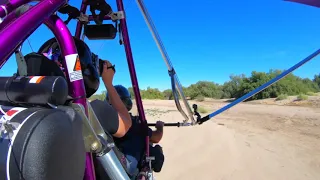 Dancing with Revolts     Desert Trike Flying by Larson Adventures.